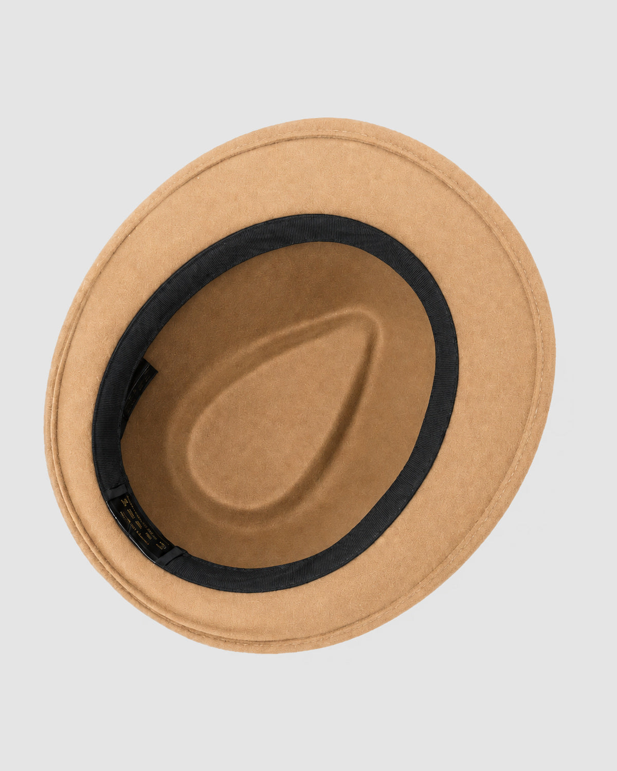 Herren Fedora-Hut mit Hutband – Khaki, Bild 4