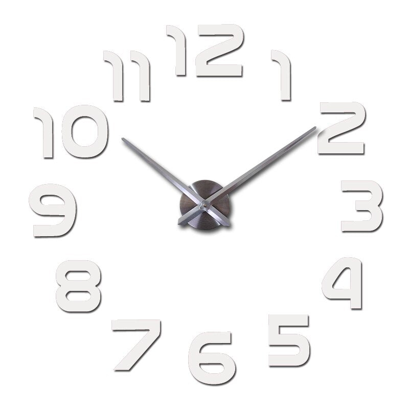 3D Wanduhr Acryl Modern
