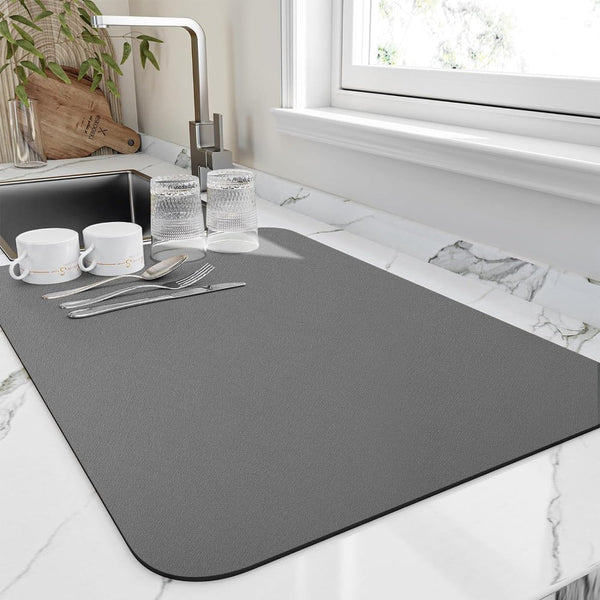 Kitchen Drying Mat Water Absorbent Dish Drying Pad