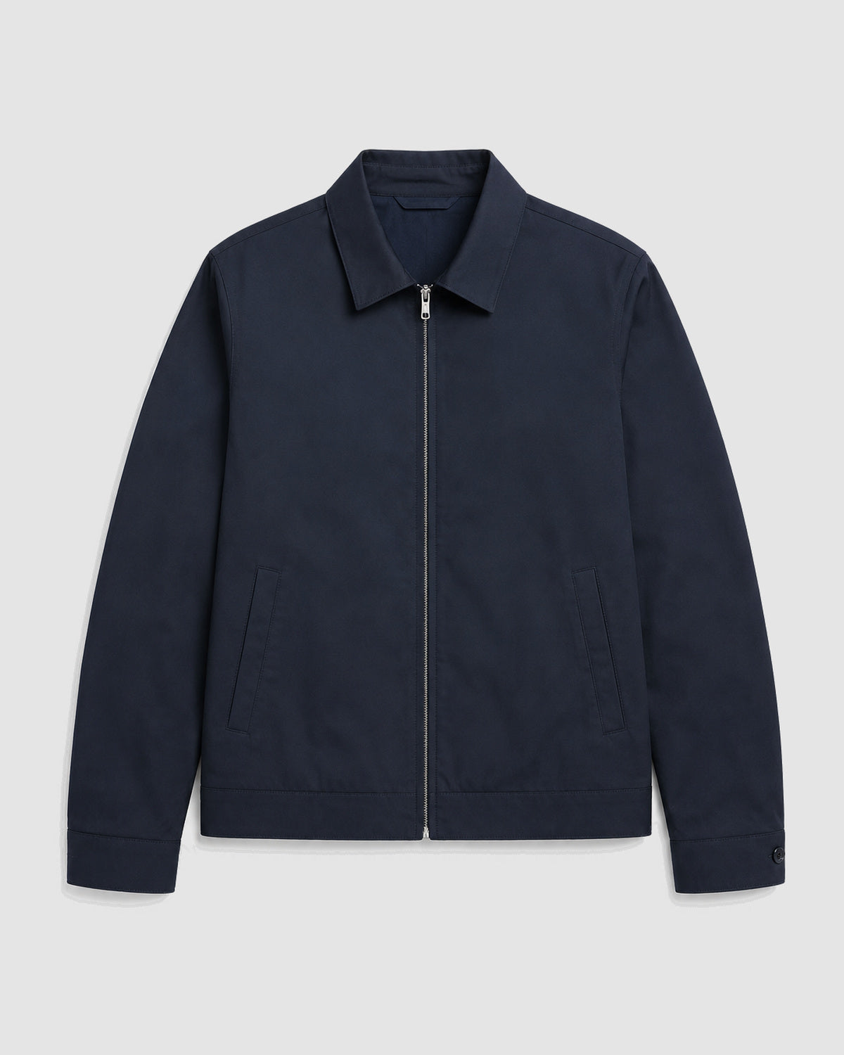 Herren Übergangsjacke mit Kragen – Dunkelblau