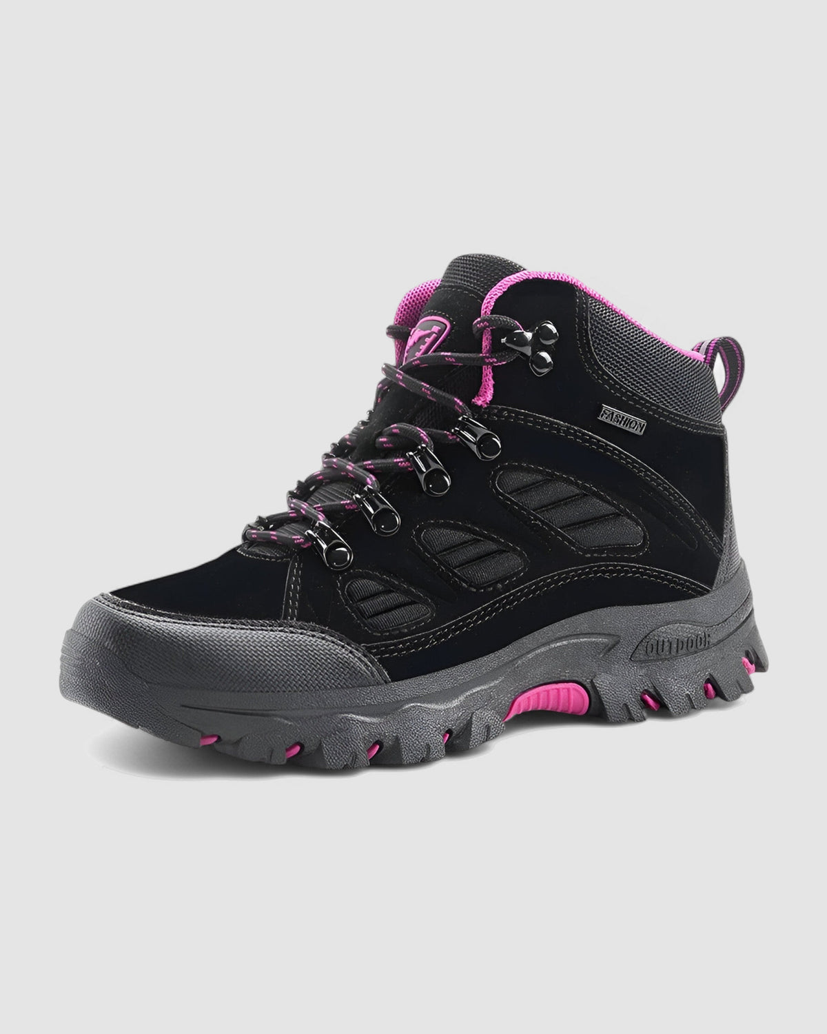 Wanderstiefel aus Leder mit rutschfester Laufsohle, Bild 4