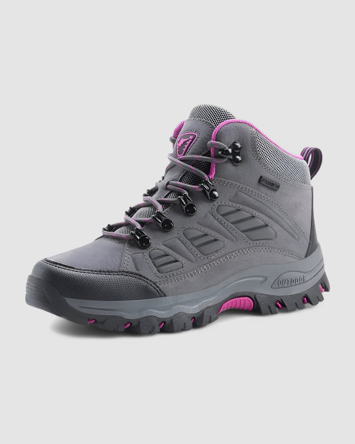 Wanderstiefel aus Leder mit rutschfester Laufsohle, Bild 3