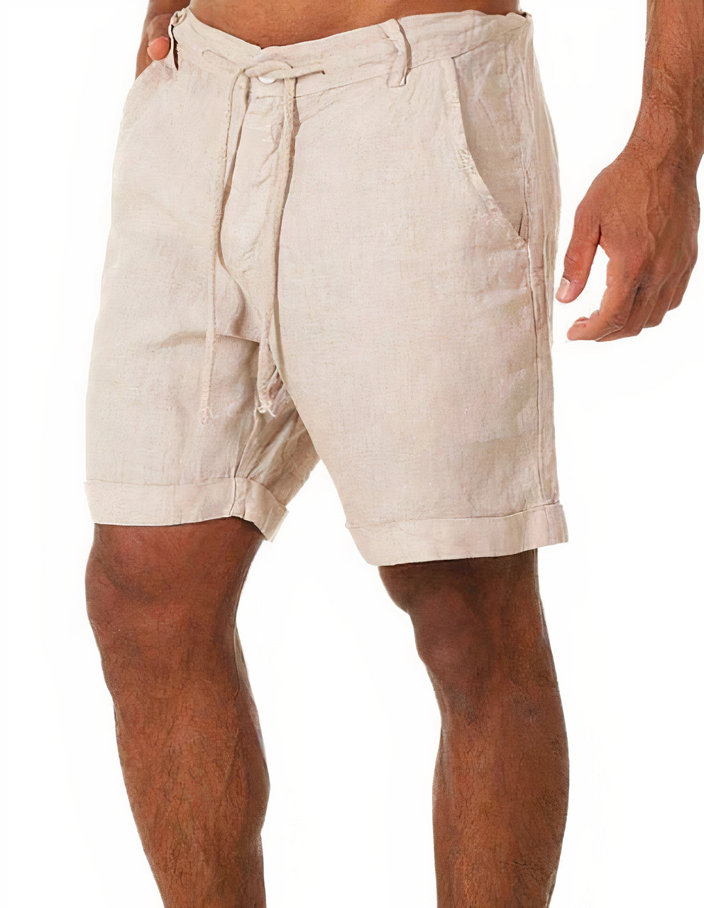 Herren Leinen Shorts - Klassisch, bequem für warme Tage