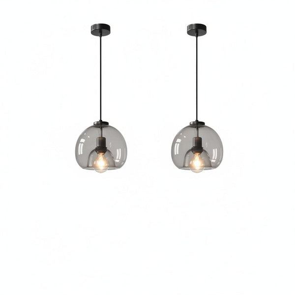 Pendelleuchte Minimalistisch Glaskuppel
