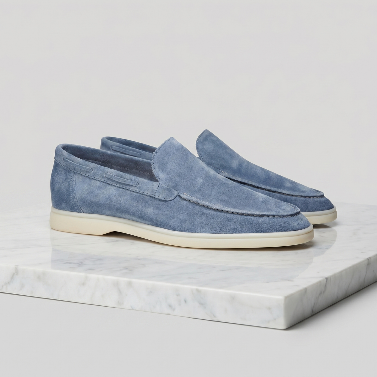 Herren Mokassins Wildleder Slip-On