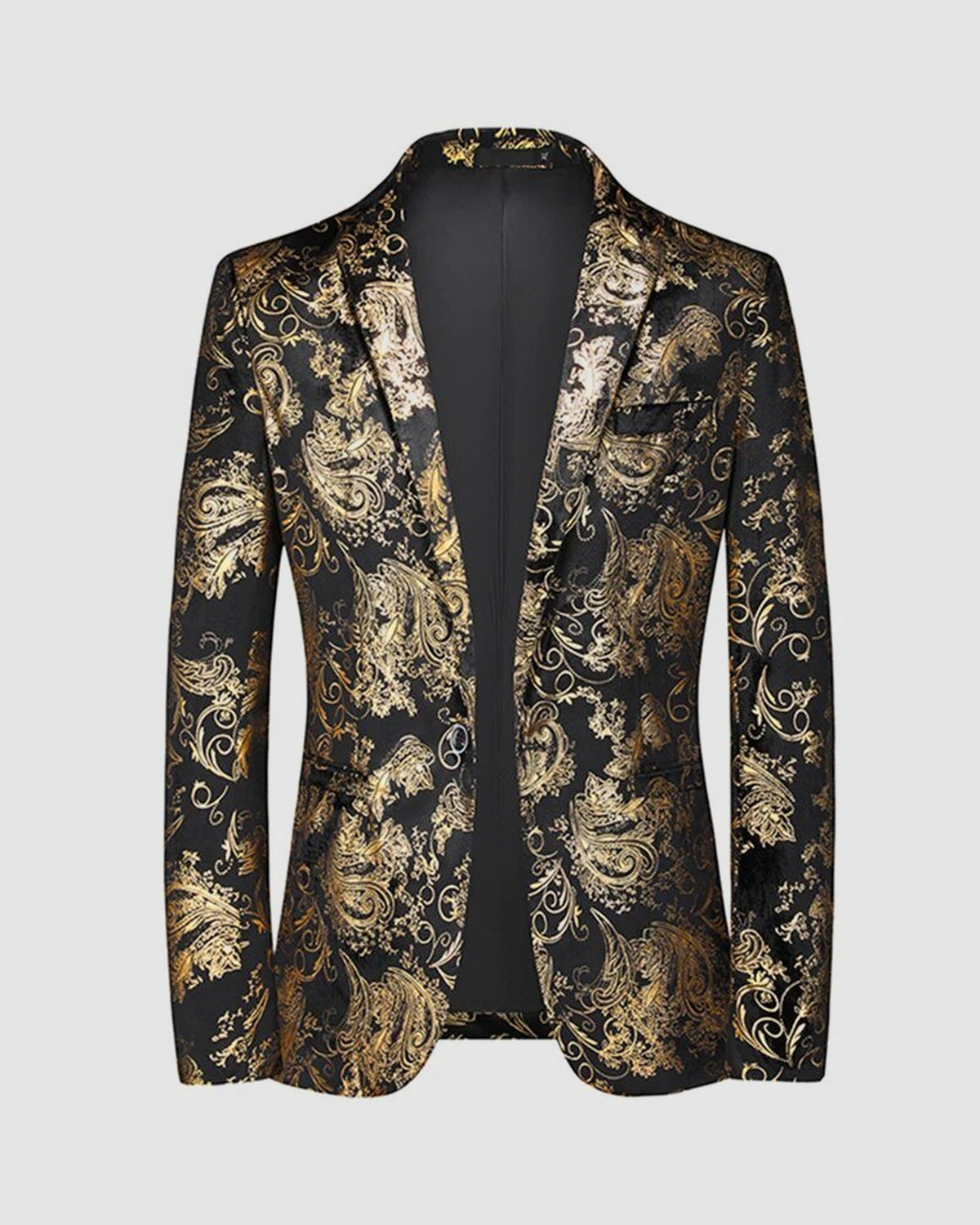 Herren Business Blazer mit Barockmuster, Bild 3