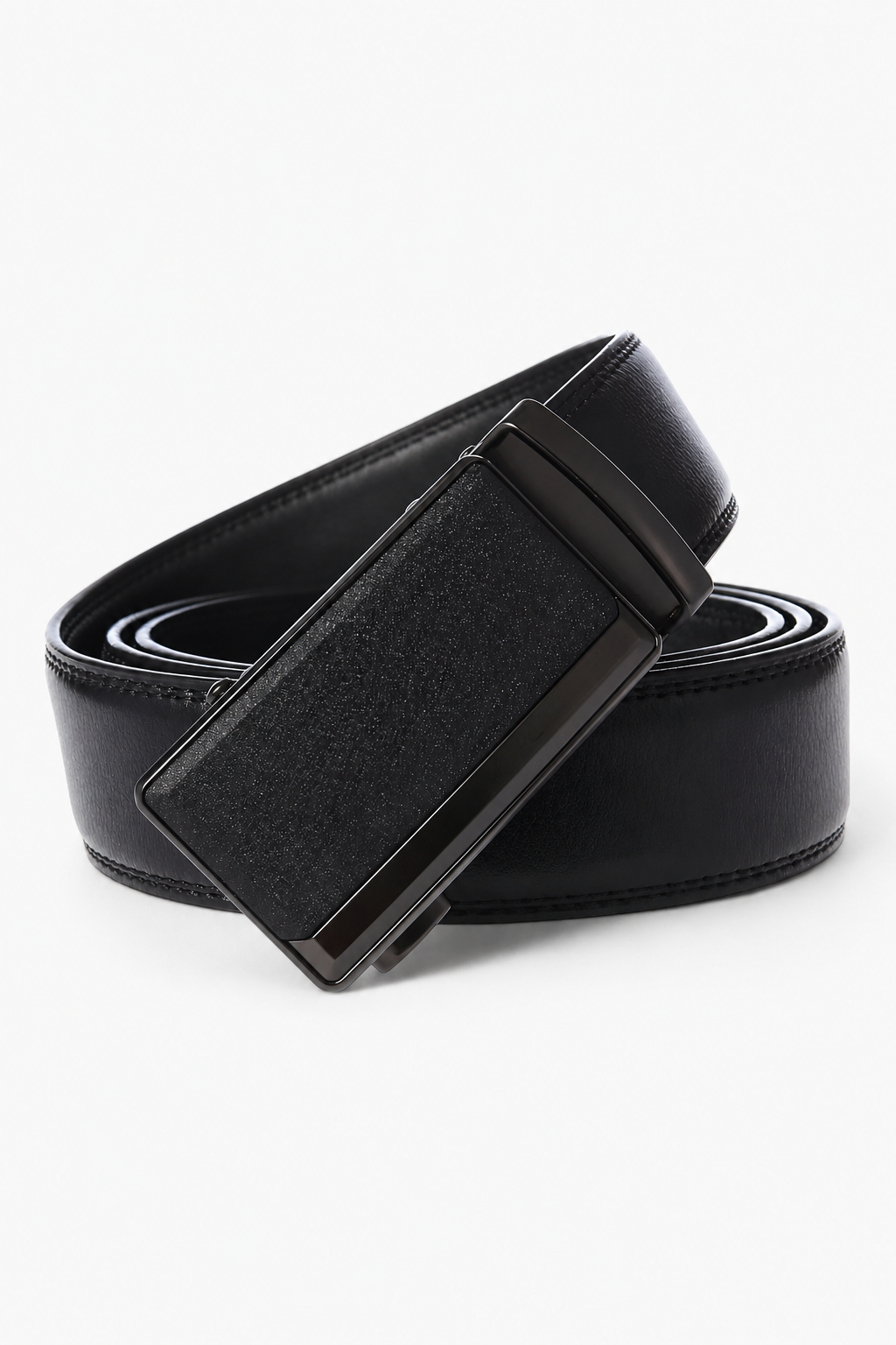 Herren Ledergürtel Kalbsleder - Schwarz Braun Elegant Langlebig