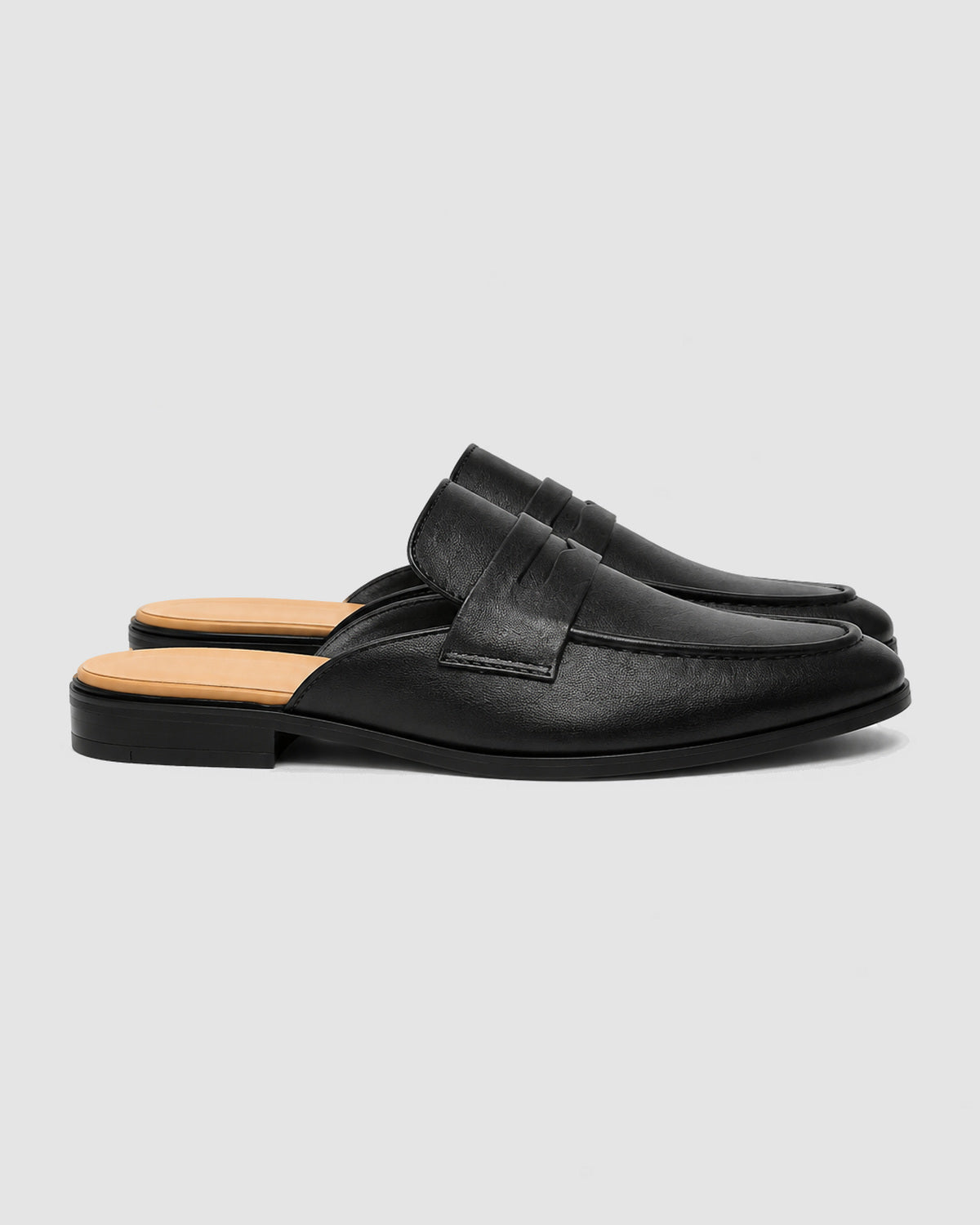 Herren Mules im Penny-Loafer-Stil, Slip-On, Bild 4