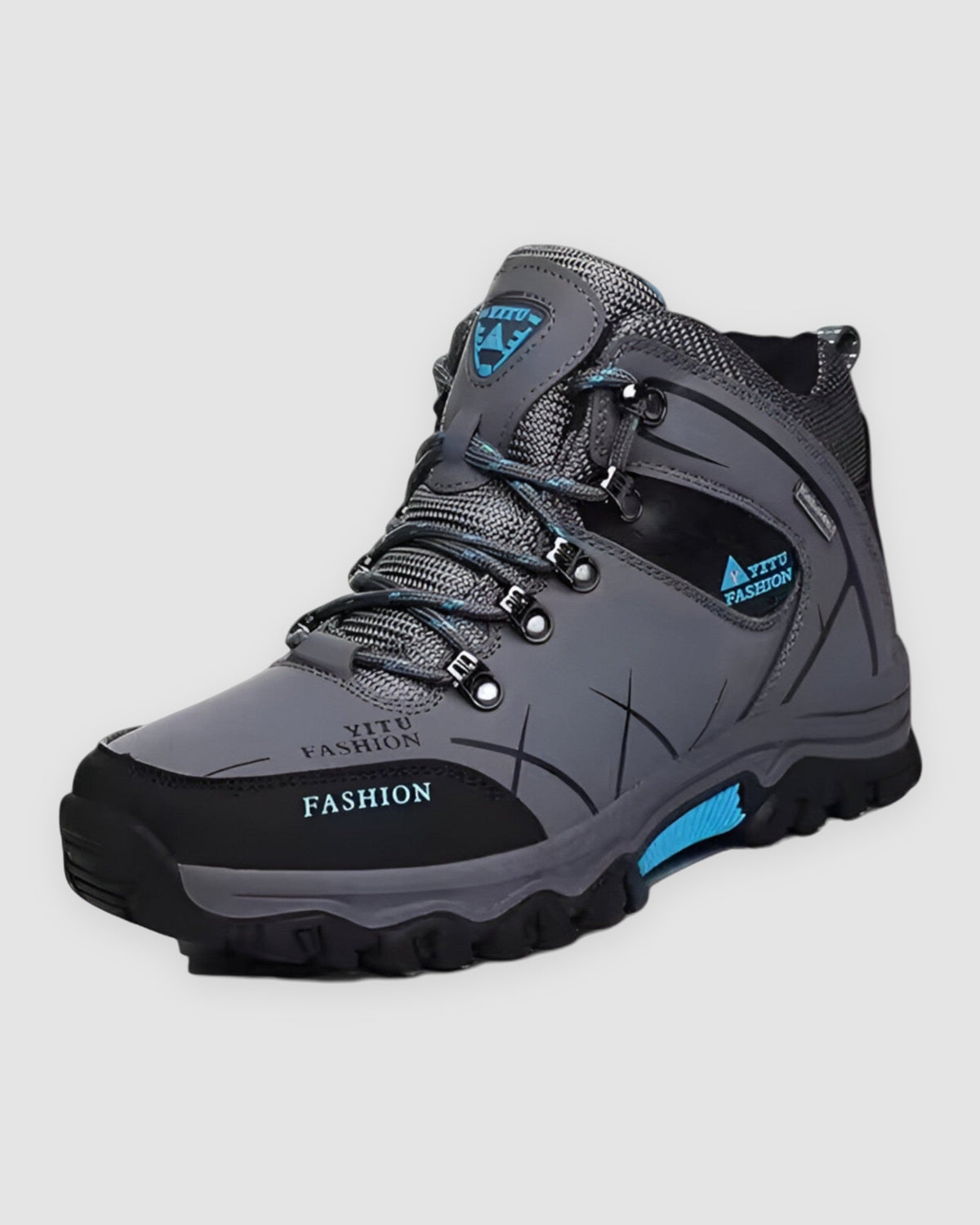 Herren Winterstiefel aus Leder, wasserdicht und gefüttert, Bild 1
