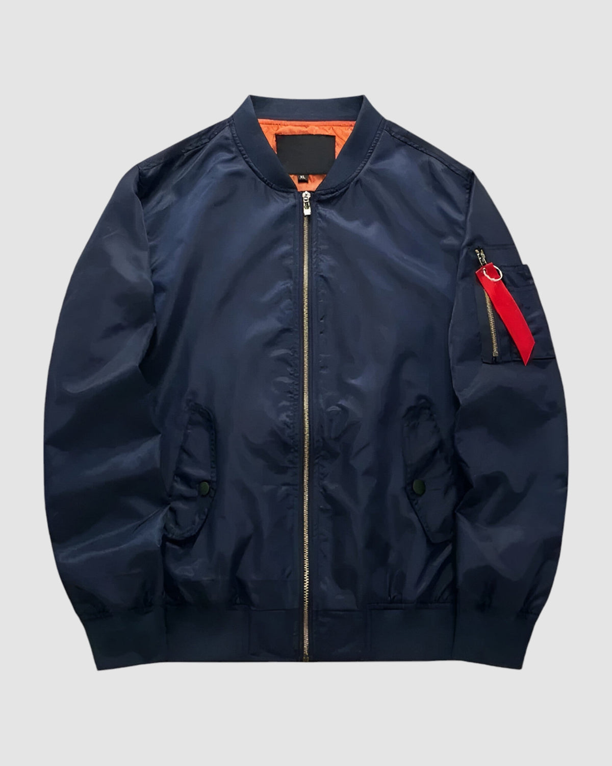 Herren Bomberjacke, warm in Hellblau