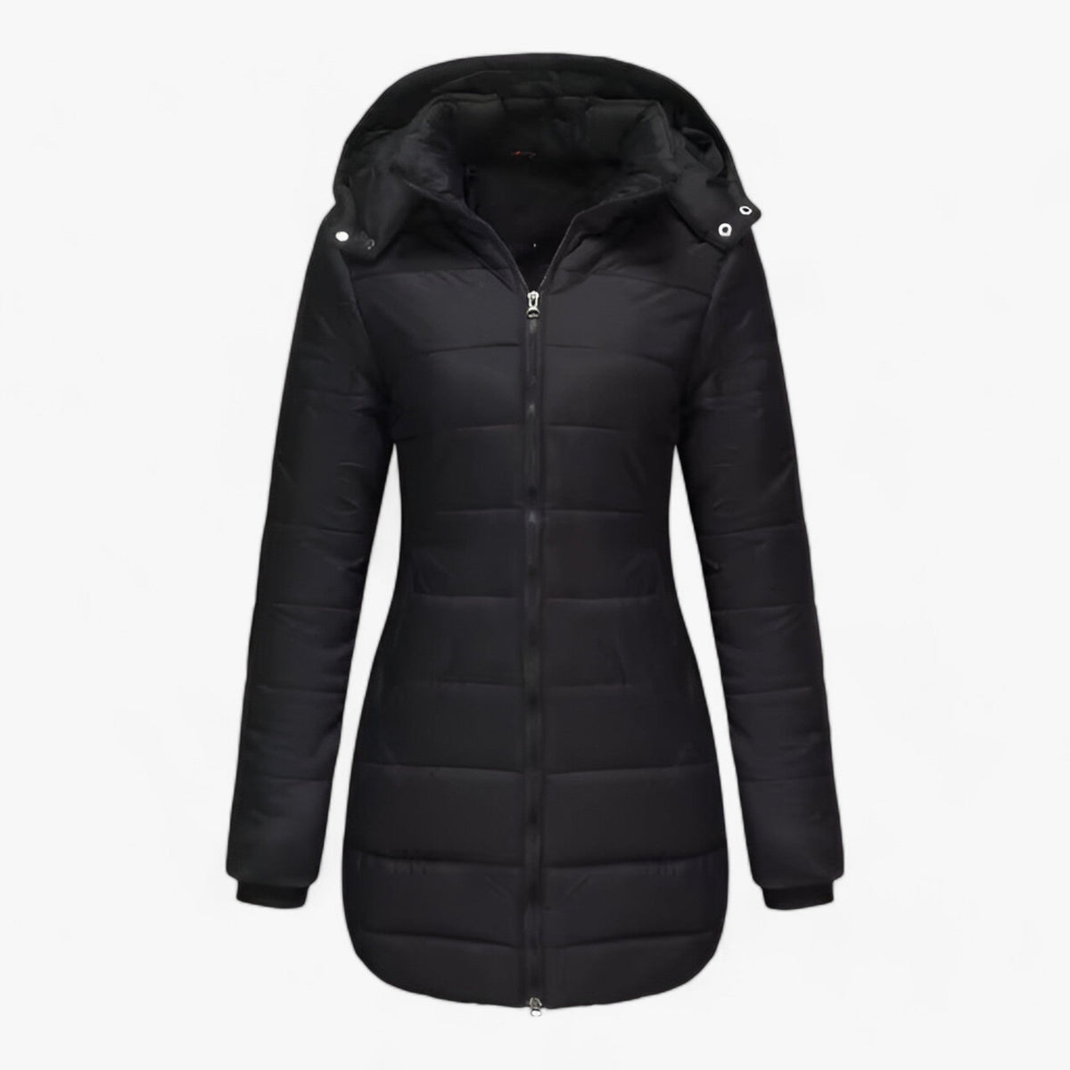 Damen Parka Lang mit Kapuze