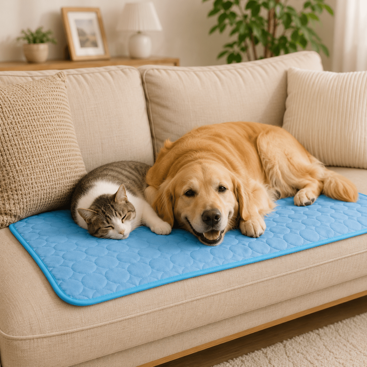 Cooling Pet Mat for Cats & Dogs