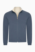 Wendejacke Herren – Steel Blue & Soft Sand