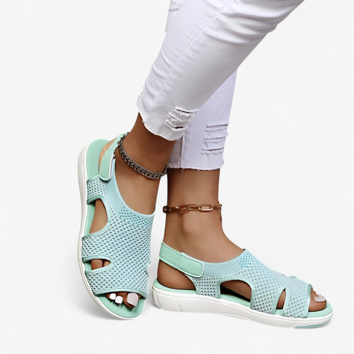 Herren Sandalen Netzgewebe
