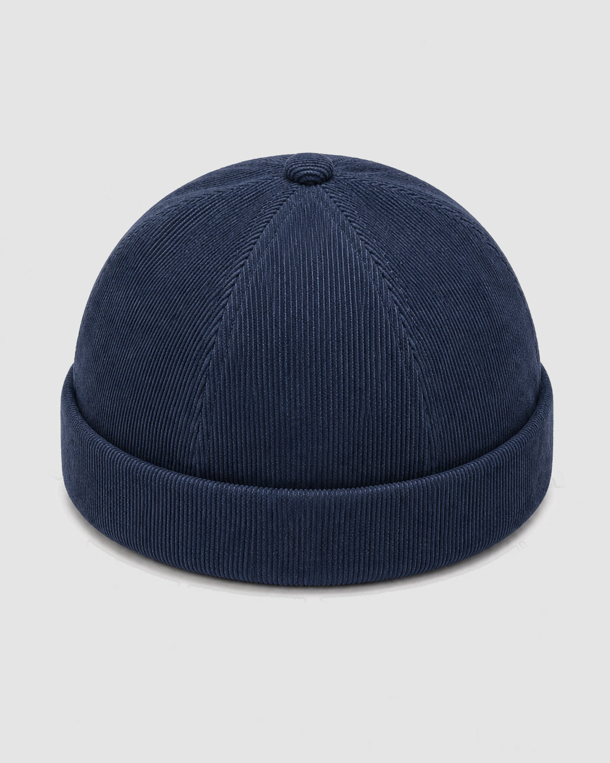 Herren Docker-Mütze aus Baumwolle – Marineblau