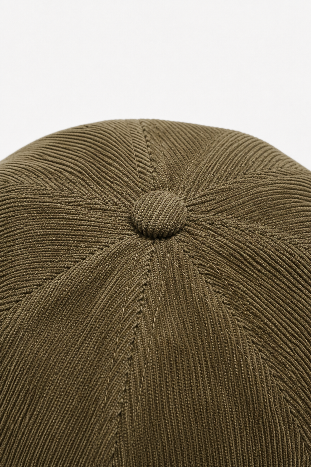 Unisex Docker-Mütze aus Baumwolle – Olivgrün