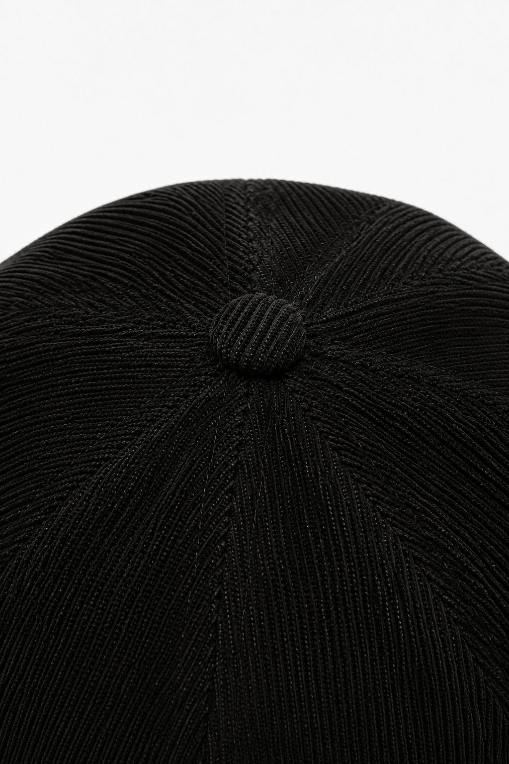 Unisex Docker-Mütze aus Baumwolle – Schwarz