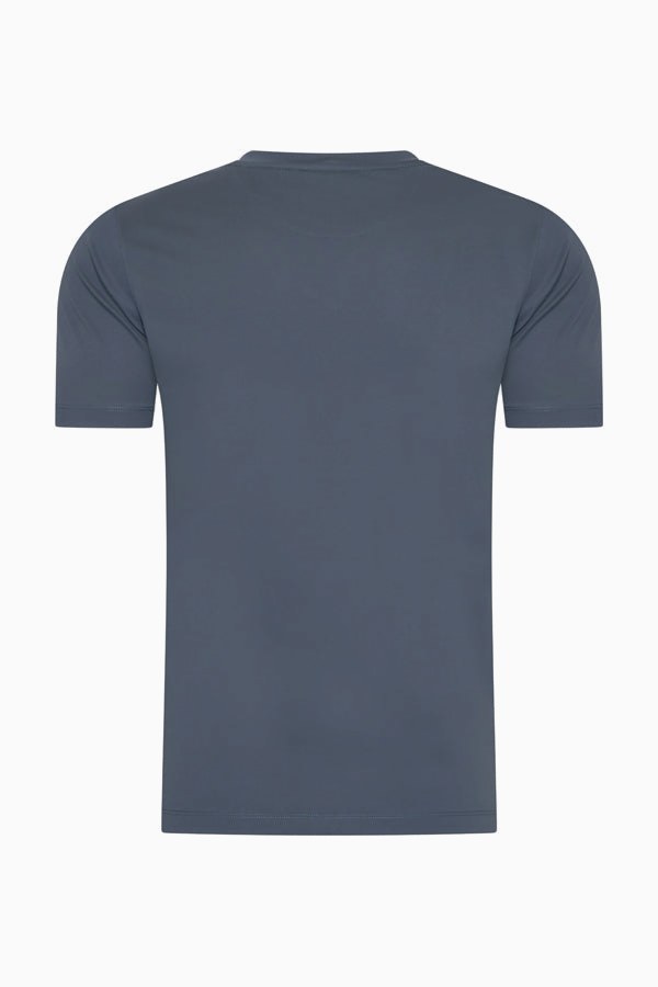 Beyoda Premium T-Shirt Herren Steel Blue — Editorial-Styling