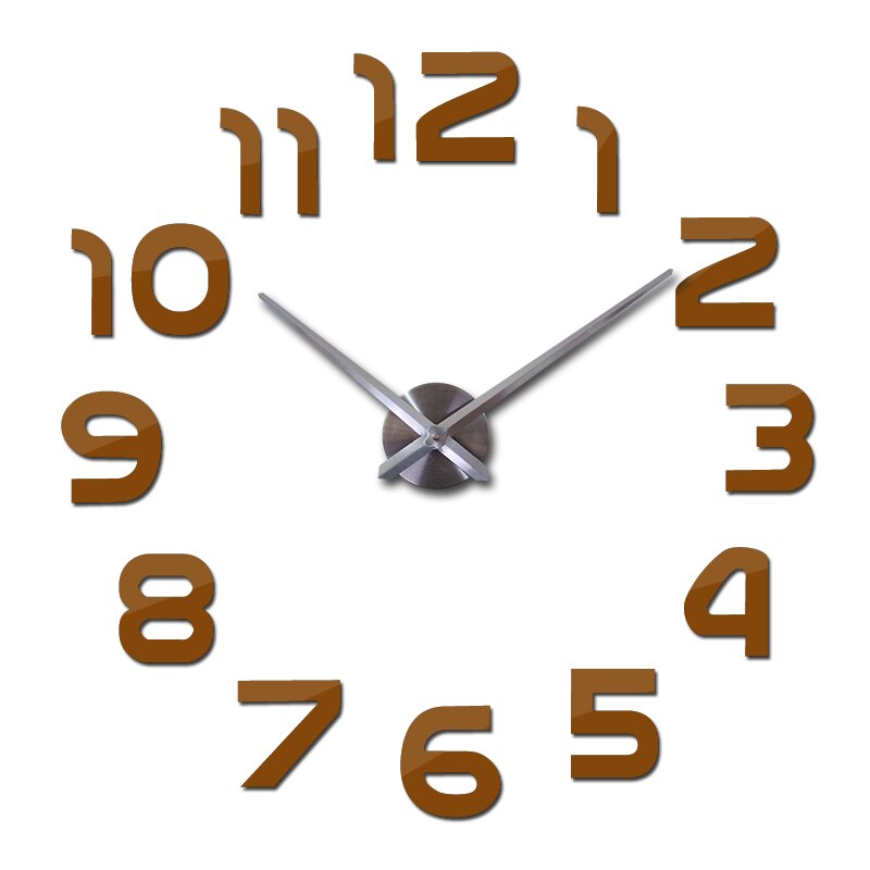 3D Wanduhr Acryl Modern