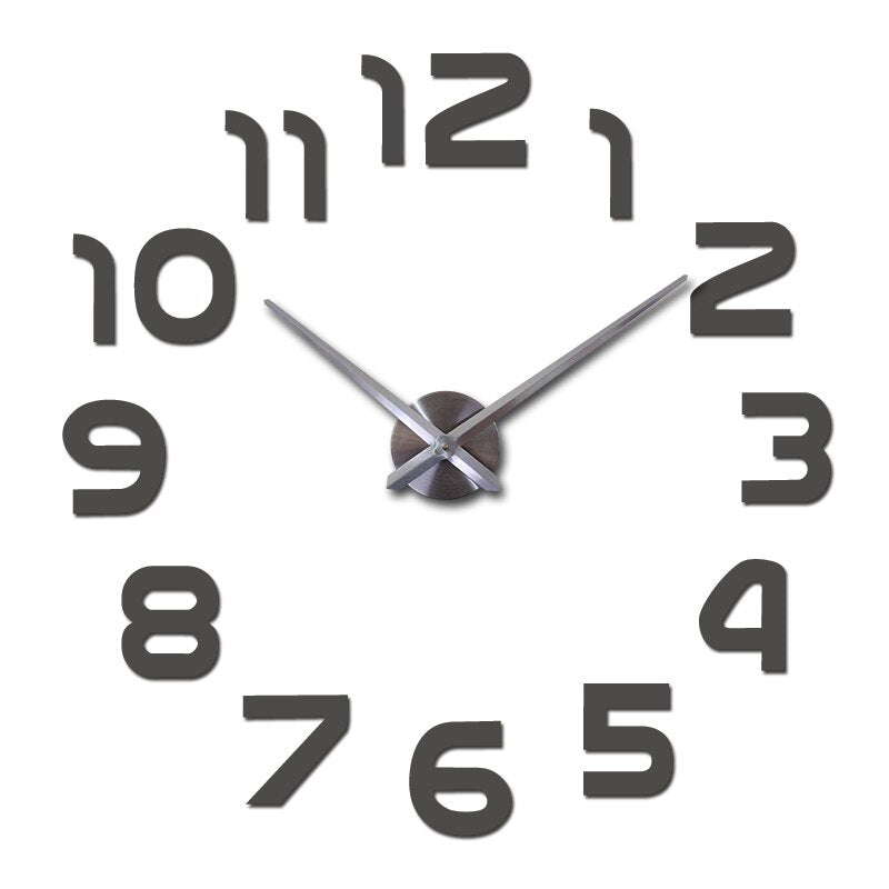 3D Wanduhr Acryl Modern