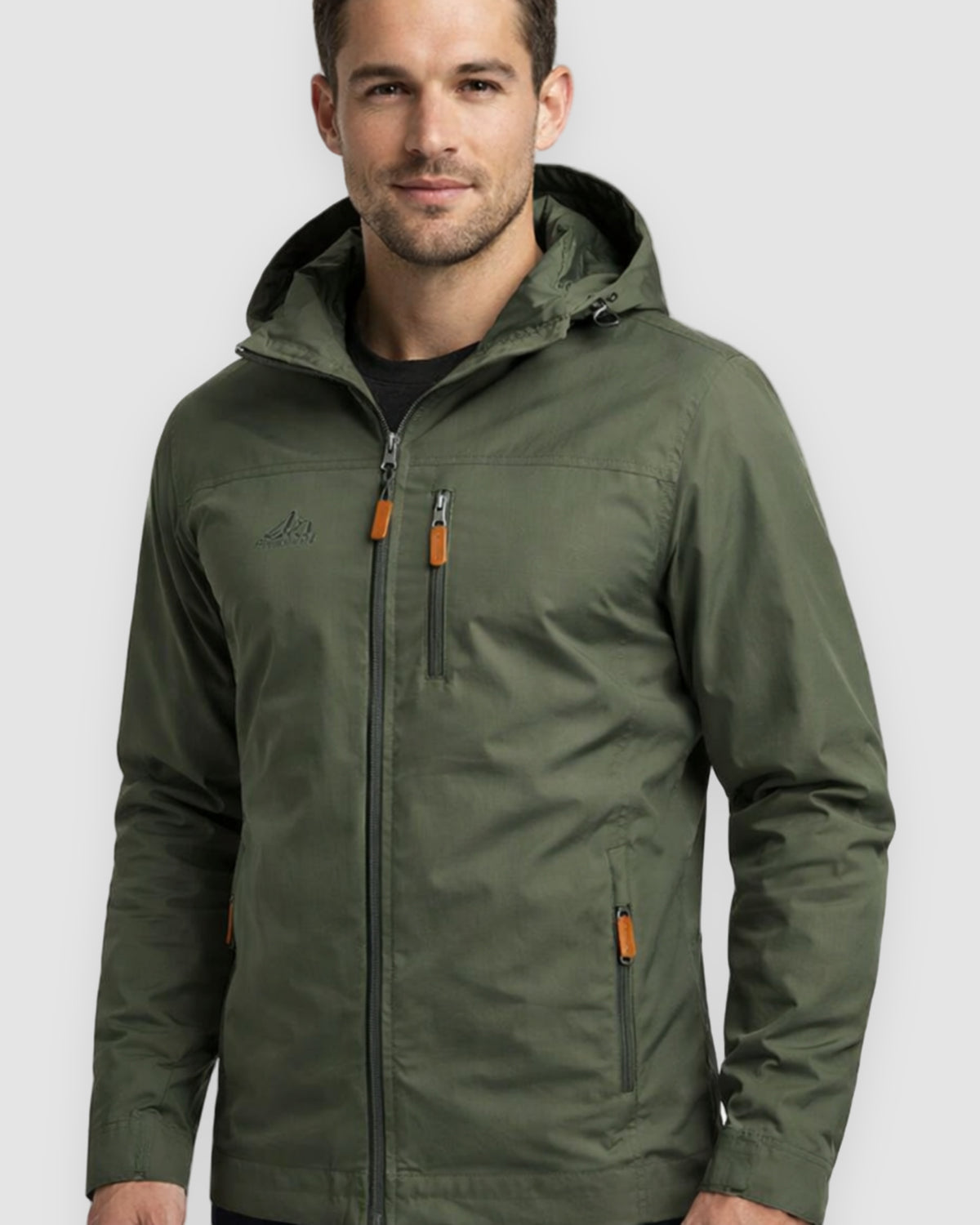 Herren Wanderjacke wasserdicht und winddicht mit Taschen, Bild 9